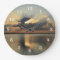 Rays of Sun Sunset Wall Clock