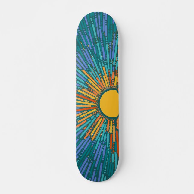 Rays of the Sun Skateboard (Front)