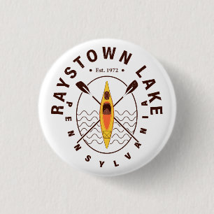 Raystown Lake Pennsylvania Kayaking Souvenirs 3 Cm Round Badge
