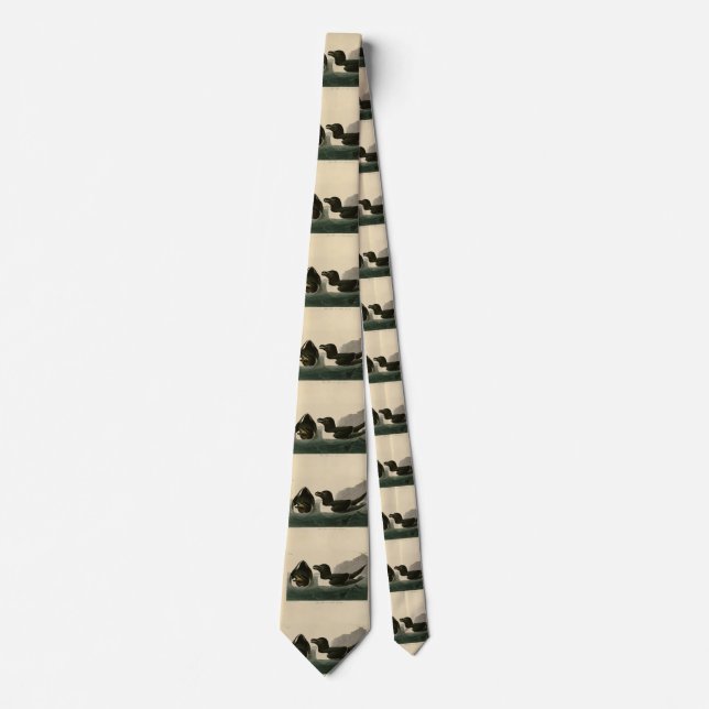 Razor Bill, John James Audubon's Birds of America  Tie (Front)