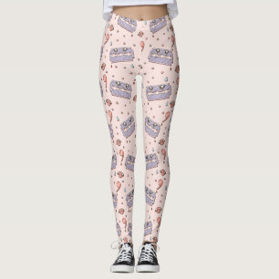 Razor Blade Semicolon Yami Kawaii Leggings