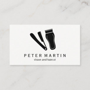 Razor & Hair Clippers Business Card