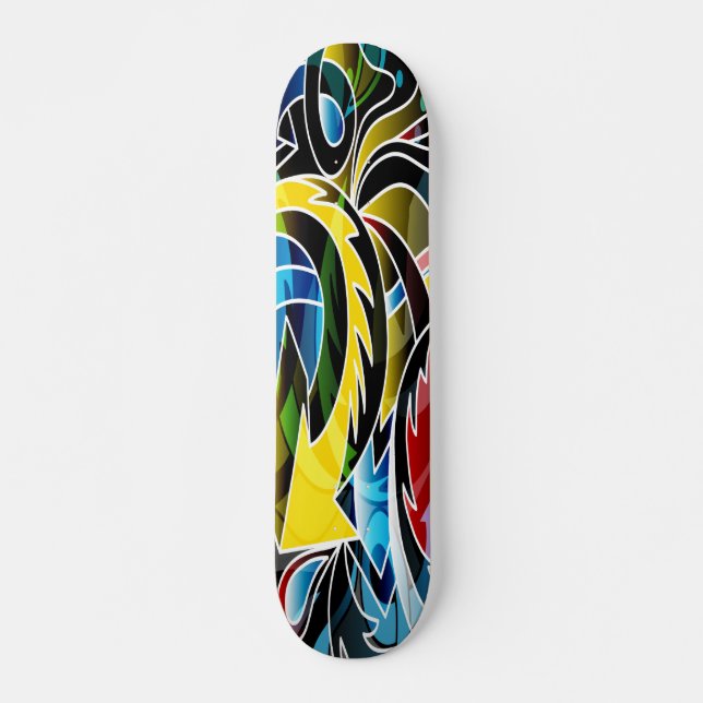 Razor Sharp Skateboard (Front)