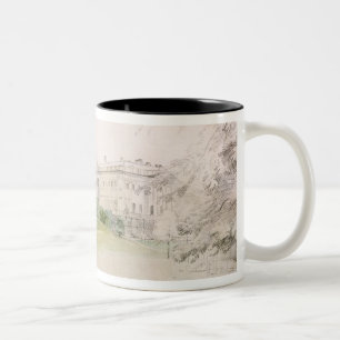 Razumovsky Palace (pencil & w/c) Two-Tone Coffee Mug