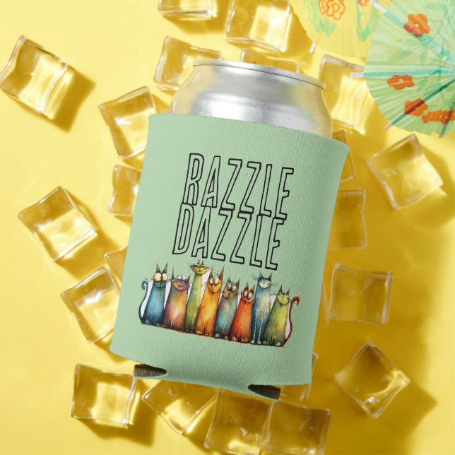 Razzle Dazzle Can Cooler (In Situ Summer)