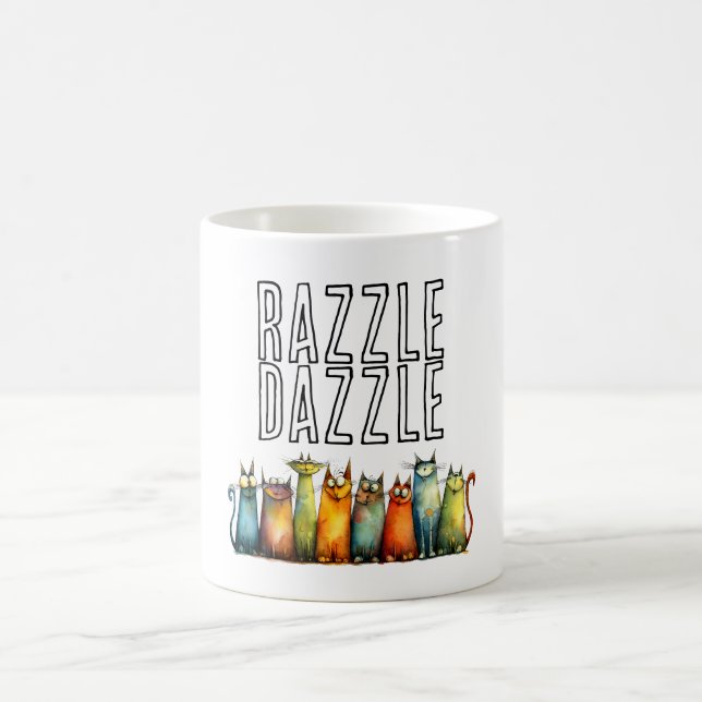 Razzle Dazzle Coffee Mug (Center)
