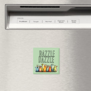 Razzle Dazzle Fridge Magnet