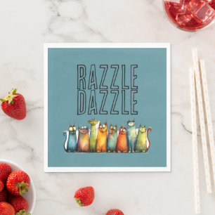 Razzle Dazzle Paper Napkin