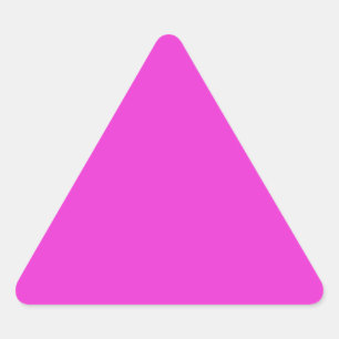 Razzle Dazzle Rose Stickers; Choose Shape Triangle Sticker