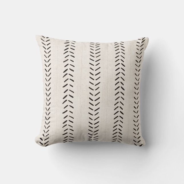 RB Mud Cloth Arrows Cushion (Front)