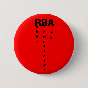 RBA, abbi, rownstein's, rmy 6 Cm Round Badge