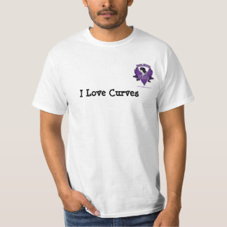 RBC Logo_purple_ I Love Curves T-Shirt