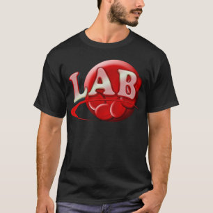 RBC MLT LABORATORY SWOOSH LOGO - MEDICAL CLINICAL T-Shirt