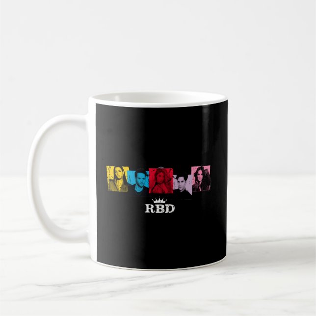 Rbd Rebelde Tour 2023 Rebelde Concert Coffee Mug (Left)