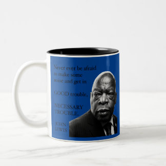 RBG and John Lewis Quote Mug