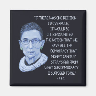 RBG Citizens United Magnet