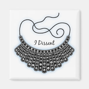 RBG - Dissent Collar Magnet