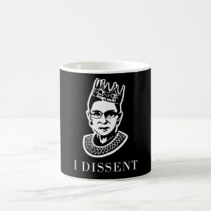 RBG "I Dissent" - Supreme Court Justice Tribute Coffee Mug