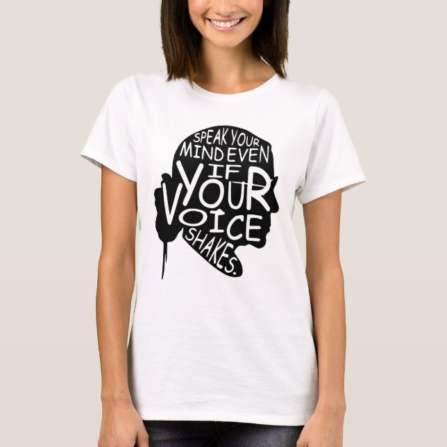 RBG, Notorious RBG, Ruth Bader Ginsburg T-Shirt (Front)