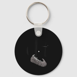 Rbg Ruth Bader Ginsburg - Be Independant Feminist Key Ring