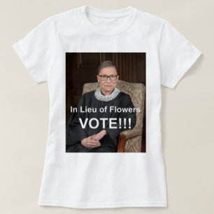 RBG RUTH BADER GINSBURG VOTE T-Shirt