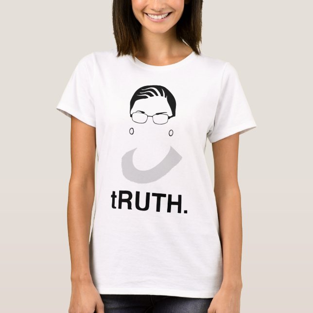 RBG Ruth Ginsburg Supreme Court Feminist Political T-Shirt (Front)
