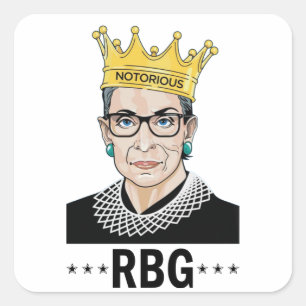 RBG SQUARE STICKER