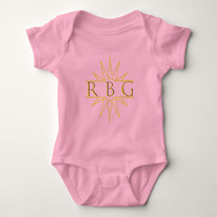 Rbg Sweat Golden Design for Clothes & Accessories Baby Bodysuit