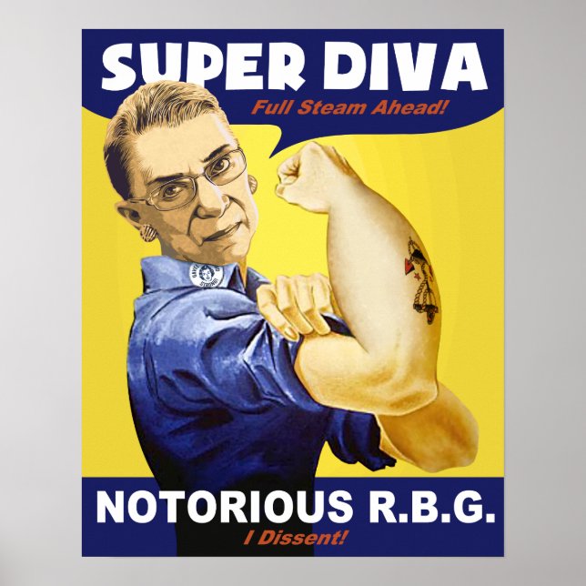 RBG the Riveting Poster (Front)