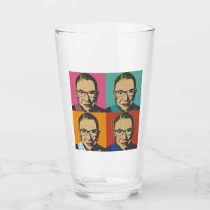 RBG Women's, Feminist Gift, Notorious RBG Glass