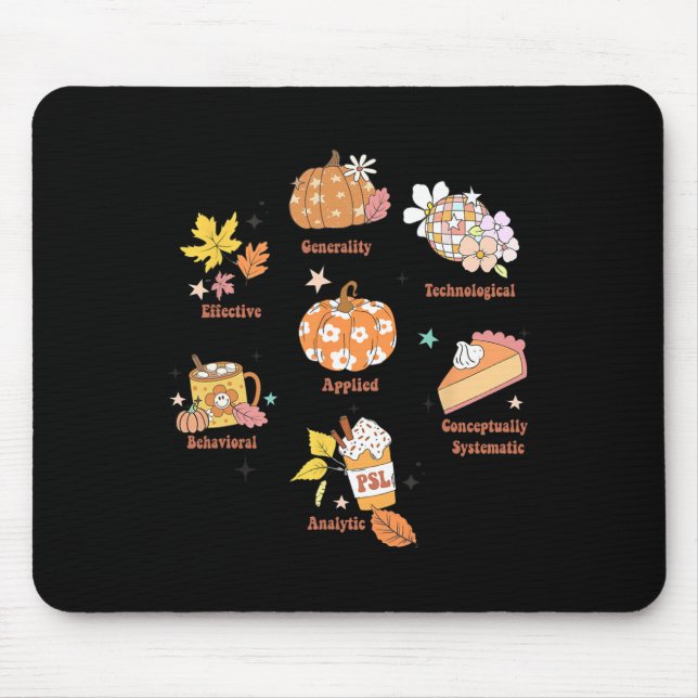 Rbt Aby Bcby Pecs 7 Dimensions Of Behaviour Therap Mouse Mat (Front)