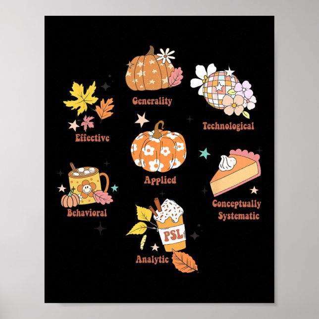 Rbt Aby Bcby Pecs 7 Dimensions Of Behaviour Therap Poster (Front)