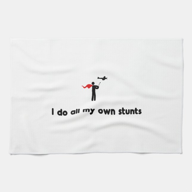 RC Aeroplane Hero Tea Towel (Horizontal)