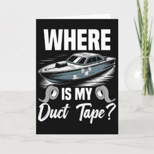 Rc Boats Remote Control Boat Cruise Duct Tape Rc C Card