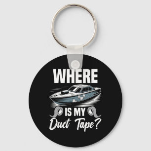 Rc Boats Remote Control Boat Cruise Duct Tape Rc C Key Ring