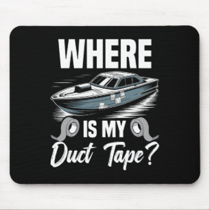 Rc Boats Remote Control Boat Cruise Duct Tape Rc C Mouse Mat