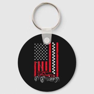 Rc Car Art For Men Women Kids Rc Racing Truck Rc C Key Ring