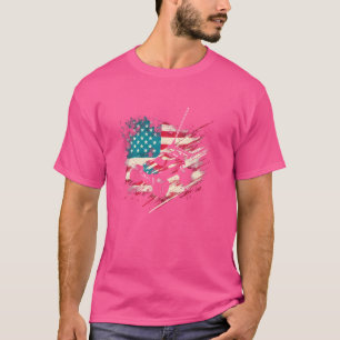 RC Car USA Flag - Patriotic American Remote Contro T-Shirt