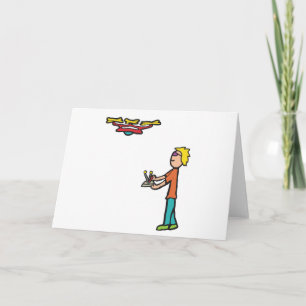 RC Drone Flying Card