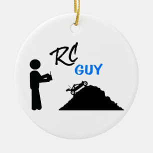 RC Guy Ceramic Tree Decoration
