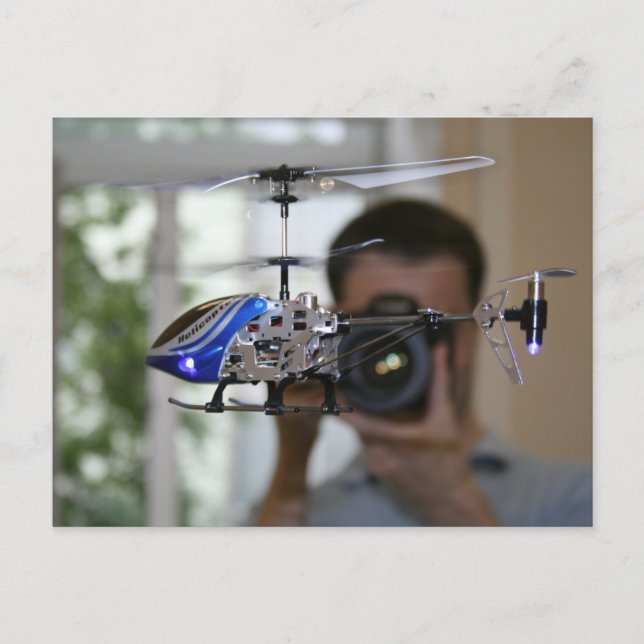 RC Heli Postcard (Front)
