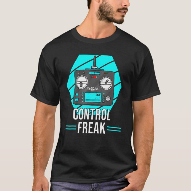 Rc Model Designs - Control Freak T-Shirt (Front)