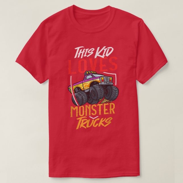 Rc Monster Truck Remote Control Car  T-Shirt (Design Front)