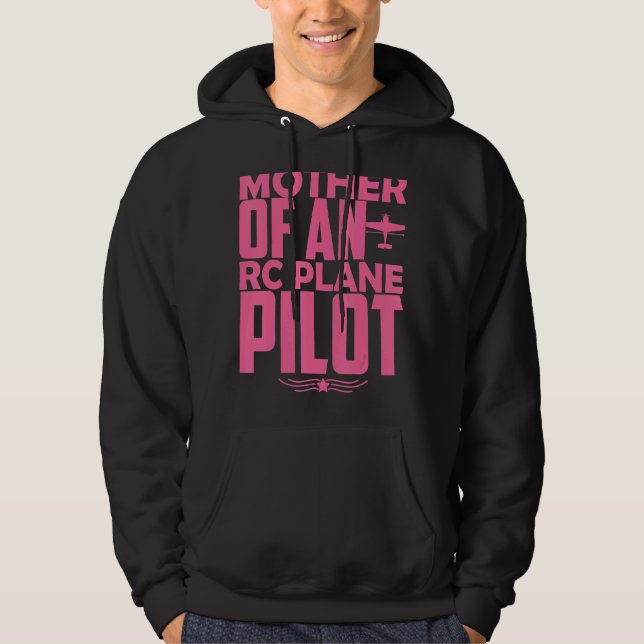 Rc Pilot Model Aeroplane Pilot Model Flight Rc Air Hoodie (Front)