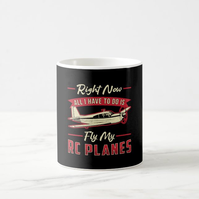 RC Plane Aeroplane Aircraft Pilot Fly My RC Planes Coffee Mug (Center)