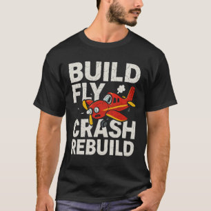 RC Plane Gift RC Pilot Model Aeroplane T-Shirt