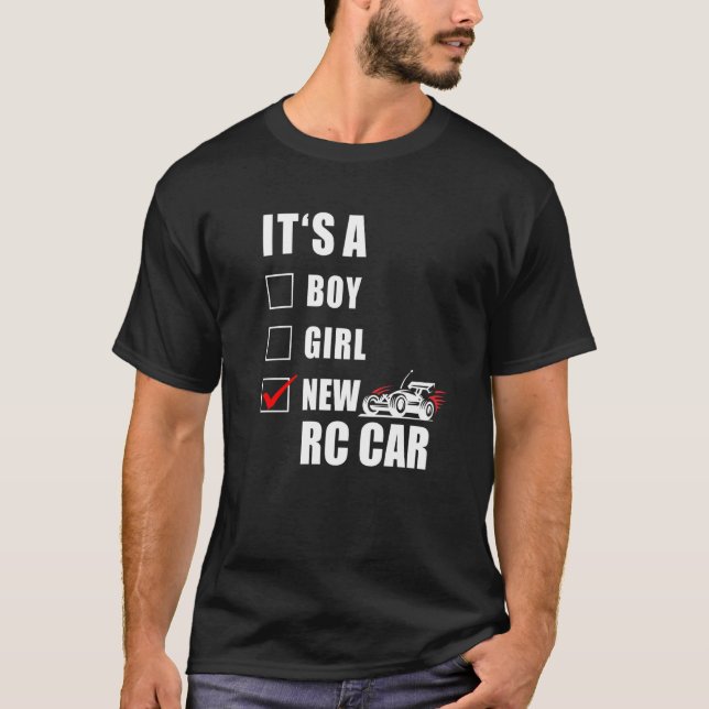 RC Racing  Remote Controlled Cars RC Cars T-Shirt (Front)