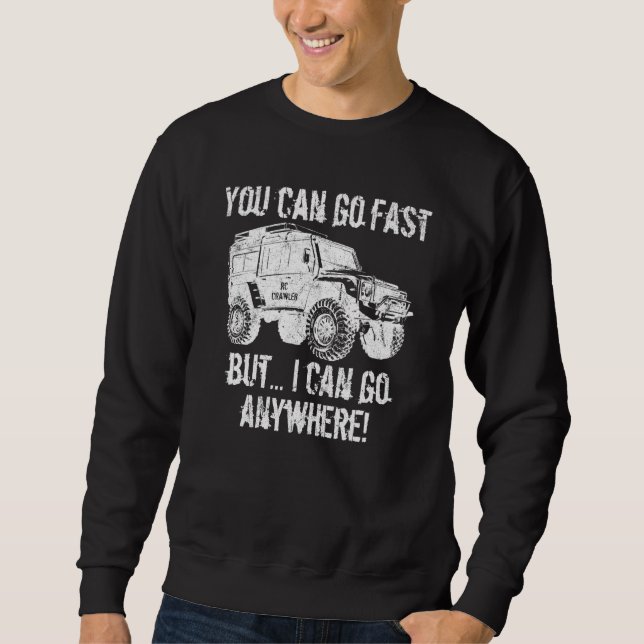 Rc Scaler Crawler Defender Radio Control Auto Sweatshirt (Front)