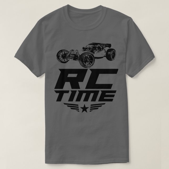 Rc Time Racing Cars Great for Remote Radio Control T-Shirt (Design Front)
