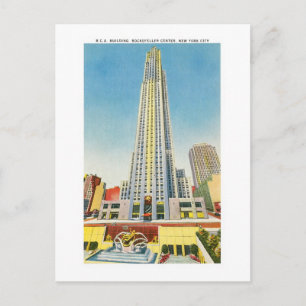 RCA Building, Rockefeller Centre, New York Postcard